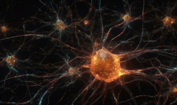 An artist's impression of neurons